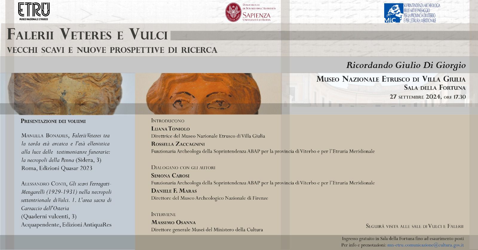 Falerii Veteres e Vulci. Vecchi scavi e nuove prospettive di ricerca